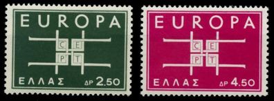 Griechenland 1963 Nr 821-822 postfrisch X91E6BA