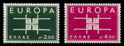 Griechenland 1963 Nr 821-822 postfrisch X91E706