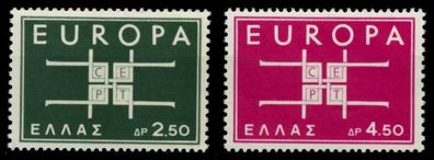 Griechenland 1963 Nr 821-822 postfrisch X91E73E