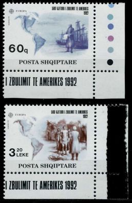 Albanien Nr 2510-2511 postfrisch ECKE-URE X9259D6