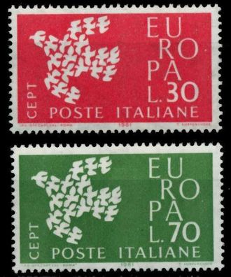 Italien 1961 Nr 1113-1114 postfrisch S03FF66
