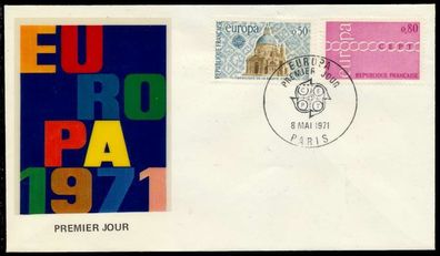 Frankreich Nr 1748-1749 BRIEF FDC X92E28E
