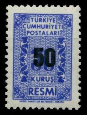 TÜRKEI DIENST Nr 84 postfrisch X92E2EE