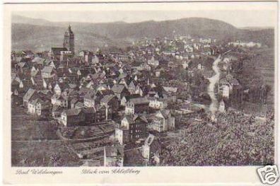 20549 Ak Bad Wildungen Blick vom Schloßberg um 1920