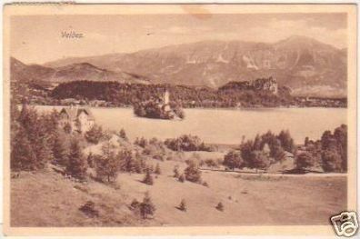20707 Ak Veldes Slowenien Totalansicht 1909