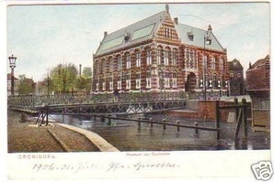 20939 Ak Groningen Museum van Oudheden 1905