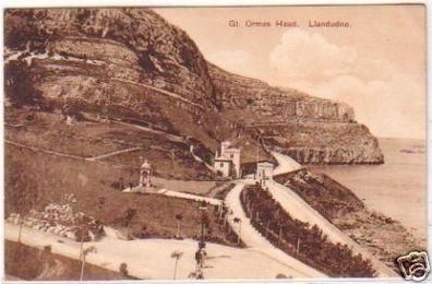 20852 Ak Gt.Ormes Head Llandudno in Wales 1909