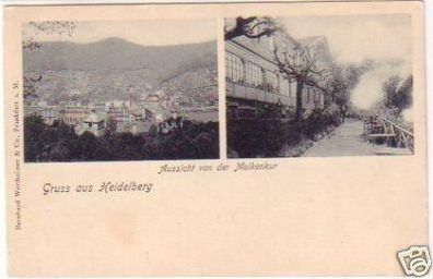 20506 Mehrbild Ak Gruss aus Heidelberg um 1900
