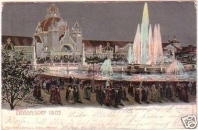 20534 Ak Düsseldorf Gewerbeausstellung 1902