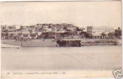 20849 Ak Assuan Ägypten Grand Hotel 1912