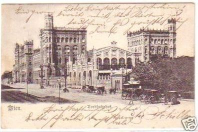 20929 Ak Wien Nordbahnhof 1903