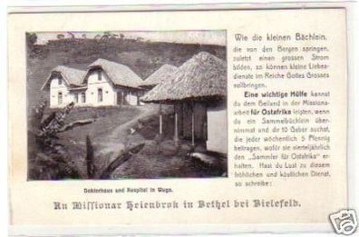 20930 Ak DOA Doktorhaus und Hospital in Wuga um 1915