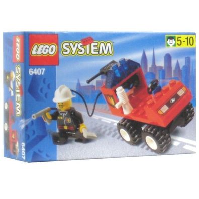 Lego 6407 System Feuerwehrchef 1997 NEU OVP
