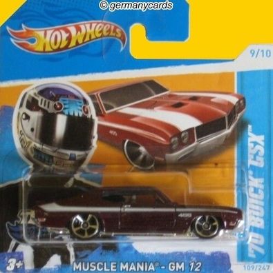 Spielzeugauto Hot Wheels 2012* Buick GSX 1970