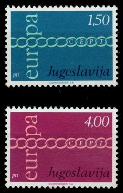 Jugoslawien 1971 Nr 1416-1417 postfrisch X9339F2