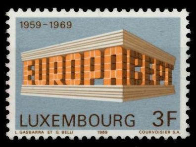 Luxemburg 1969 Nr 788 postfrisch X9339F6