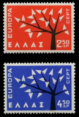 Griechenland 1962 Nr 796-797 postfrisch X933BC6