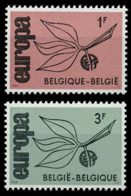 Belgien 1965 Nr 1399-1400 postfrisch S0421FE