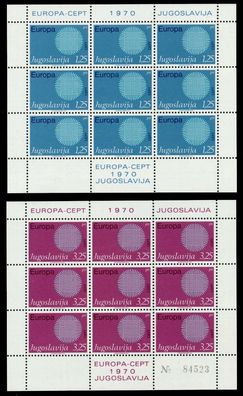 Jugoslawien Nr 1379-1380 postfrisch Kleinbg X933F86