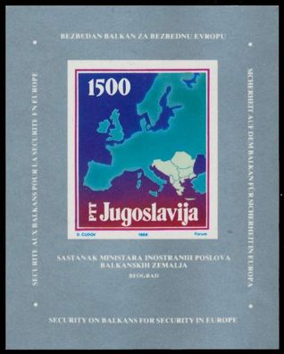 Jugoslawien Block 31 postfrisch X933FAE