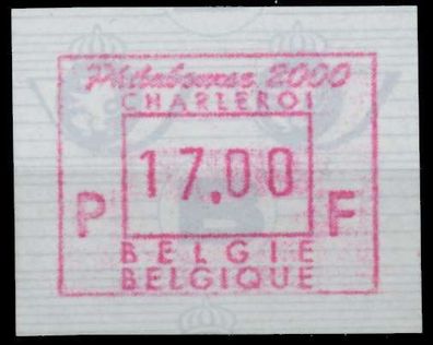 Belgien ATM Nr 43-17.00F postfrisch X93DA6E