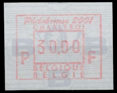 Belgien ATM Nr 44-30.00F postfrisch X93DAA6