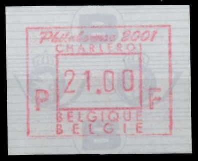 Belgien ATM Nr 44-21.00F postfrisch X93DB42