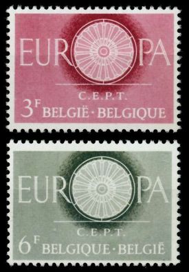 Belgien 1960 Nr 1209-1210 postfrisch S048A76