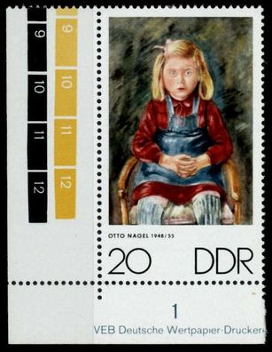 DDR 1970 Nr 1608 postfrisch ECKE-ULI X94CE2A
