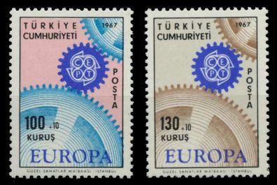 TÜRKEI 1967 Nr 2044-2045 postfrisch X94D486