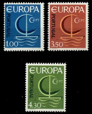 Portugal 1966 Nr 1012-1014 postfrisch X9554DE