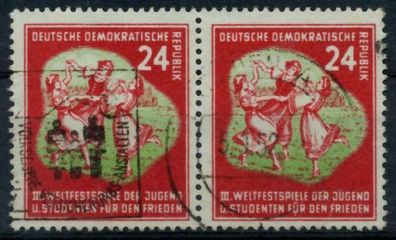 DDR 1951 Nr 290 zentrisch gestempelt WAAGR PAAR X95CC72