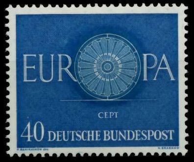 BRD BUND 1960 Nr 339 postfrisch S02A6B6