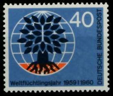 BRD BUND 1960 Nr 327 postfrisch S02D01E