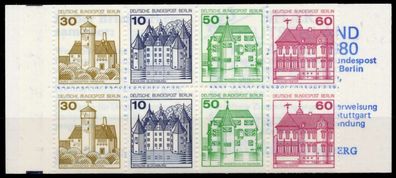 BERLIN Markenheftchen Nr MH 12aoZ postfrisch X962776