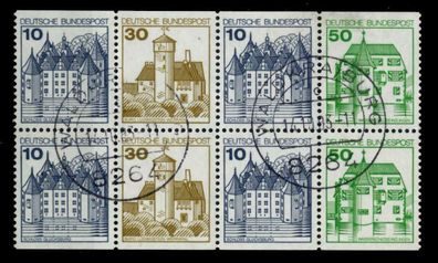 BRD BUND Heftchenblatt Nr HB 27I zentrisch gestempelt X9698CA