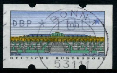 BRD ATM 1993 Nr 2-1.1-0100 gestempelt X96DDDE