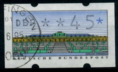 BRD ATM 1993 Nr 2-1.1-0045 gestempelt X96DE76