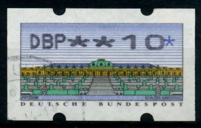 BRD ATM 1993 Nr 2-2.1-0010 gestempelt X96DF3E