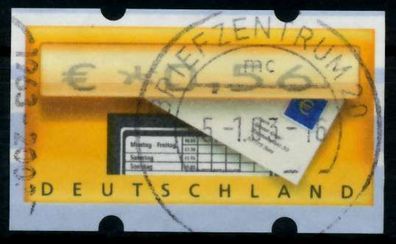 BRD ATM 2002 Nr 5-1-0056 gestempelt X9706C6