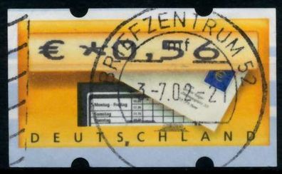 BRD ATM 2002 Nr 5-1-0056 gestempelt X97072E