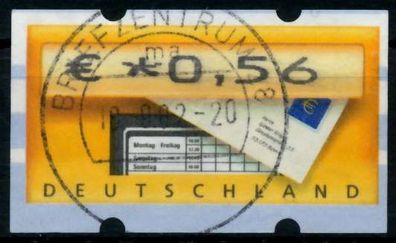 BRD ATM 2002 Nr 5-1-0056 gestempelt X97082A