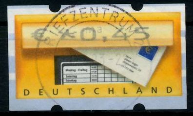 BRD ATM 2002 Nr 5-1-0045 gestempelt X970846