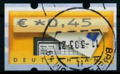BRD ATM 2002 Nr 5-1-0045 gestempelt X97412A