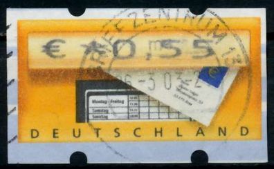 BRD ATM 2002 Nr 5-1-0055 gestempelt X9741A6