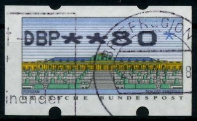 BRD ATM 1993 Nr 2-2.1-0080 gestempelt X97431E