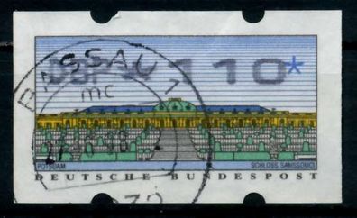 BRD ATM 1993 Nr 2-2.1-0110 zentrisch gestempelt X974482