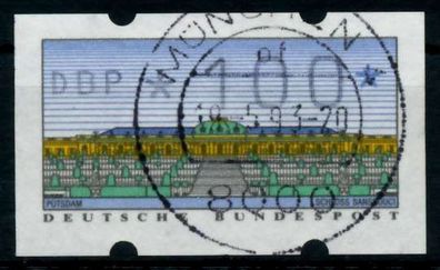 BRD ATM 1993 Nr 2-1.1-0100 zentrisch gestempelt X97449E