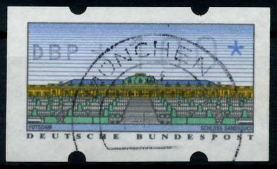 BRD ATM 1993 Nr 2-1.1-0100 zentrisch gestempelt X97456E