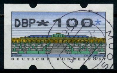 BRD ATM 1993 Nr 2-2.1-0100 gestempelt X974576